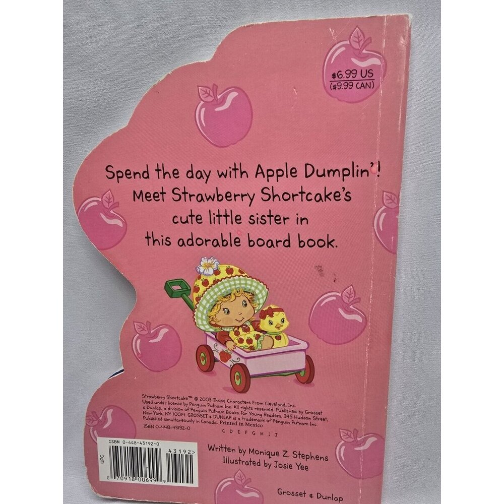 Strawberry Shortcake Board Book Apple Dumplin’s Day by Monique Z. Stephens - Picture 9 of 13